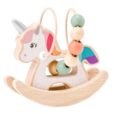 Prono de madera Unicornio