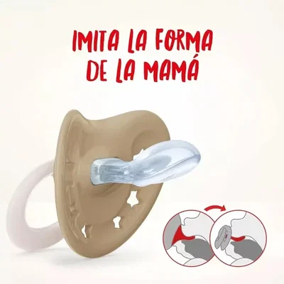 Set x2 Chupetes Silicona Fucsia Signature 6-18m NUK