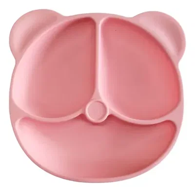 Plato antideslizante y cubiertos silicona. Shurita