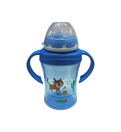 Vaso Plástico con pico blando 210 ml Loopi