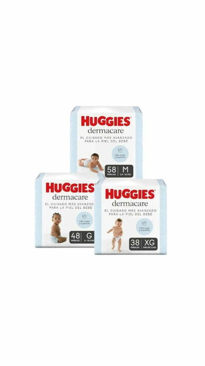 Pañales Huggies Dermacare