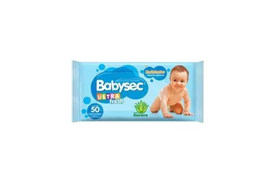 Toallas Babysec Ultra fresh x 50
