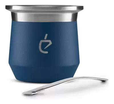 Un Mate + Bombilla - Polar Blue