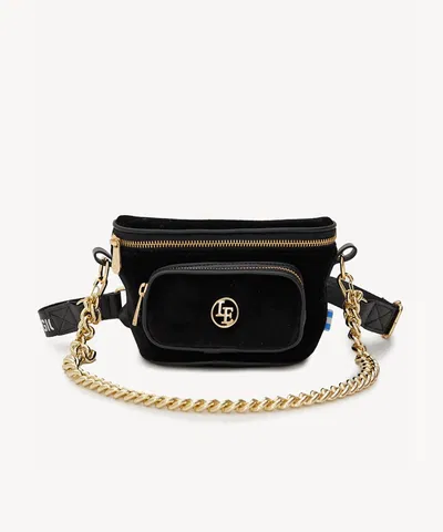 RIÑONERA HELENA VELVET BLACK