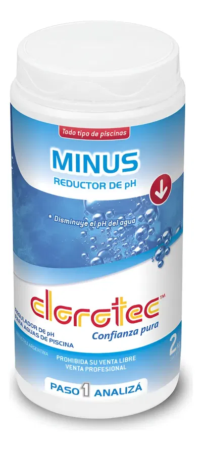 Minus Reductor Ph Clorotec 2kg