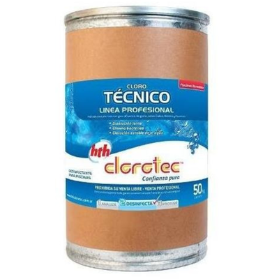 Cloro Técnico CLOROTECK disolución lenta x45KG