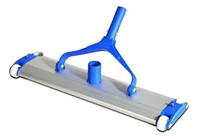 Limpiafondo Aluminio 48cm 4 ruedas