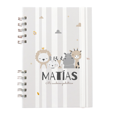 Cuaderno Pediátrico Nene Animalito
