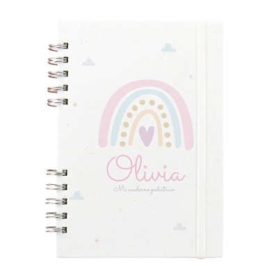 Cuaderno pediátrico Nena Arcoíris 