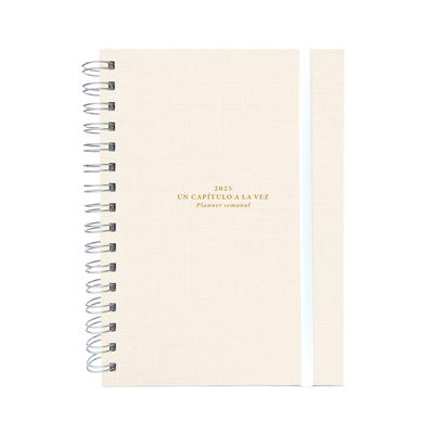Planner Semanal Lienzo natural