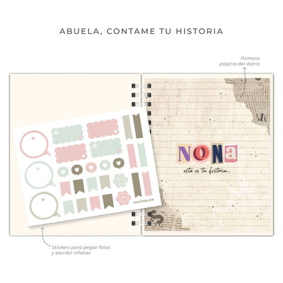 Diario Nona contame tu historia "Collage"