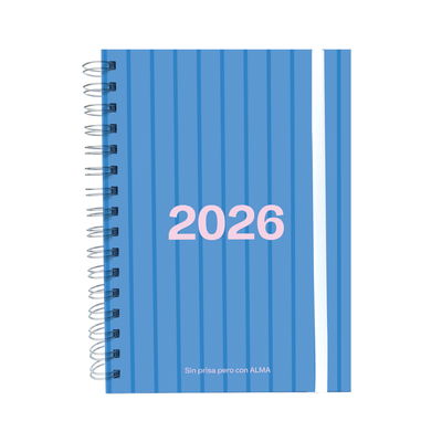 AG2026 Diaria Líneas Azul