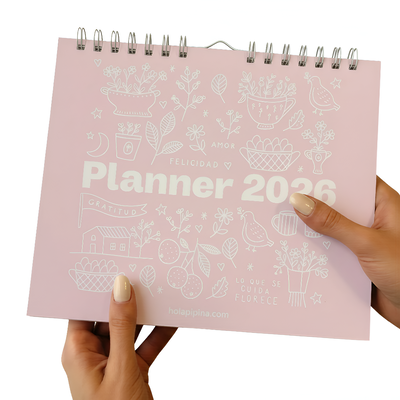 Planner Mensual Floral