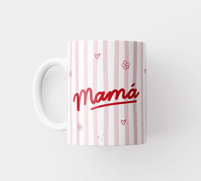 Taza Líneas Mamá