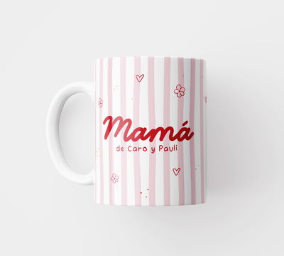 Taza Líneas Mamá