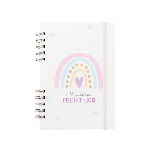 Cuaderno pediátrico Nena Arcoíris 