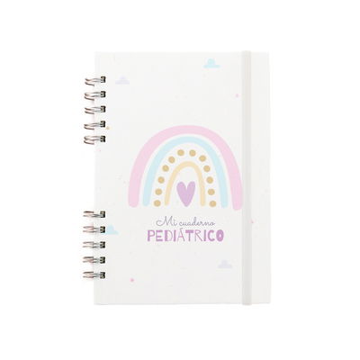 Cuaderno pediátrico Nena Arcoíris 