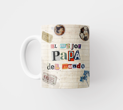 Taza Collage Papá