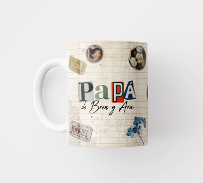 Taza Collage Papá