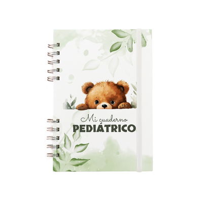 Cuaderno pediátrico Osito Selva