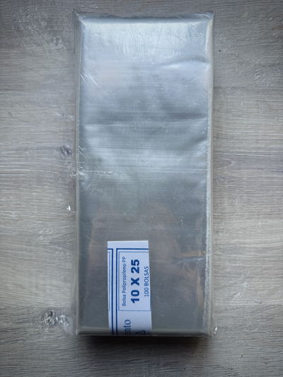 Bolsas polipropileno 10x25 