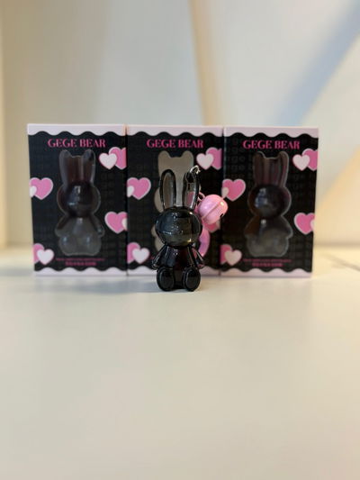 Gege Bear black rabbit lip glaze 