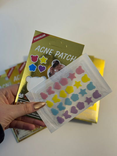 Parche para acne formas 