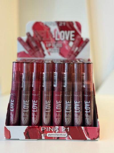 Lip gloss matte Pink 21 