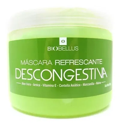 BIOBELLUS MASCARA DESCONGESTIVA C/ ALOE VERA(MASCARA DESCONGESTIVA CON ALOE 250 GR)