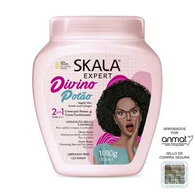 SKALAS MASCARA VEGANA 1 KG(DIVINO POTAO)
