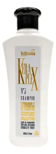 BELLISSIMA KERAPLEX - PROTECTOR Y REFORZADOR DE PUENTES(Nº3 SHAMPOO 270 ML)