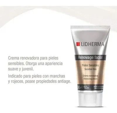 LIDHERMA PRO RENOVAGE FACIAL PIELES SENSIBLES X 30 G