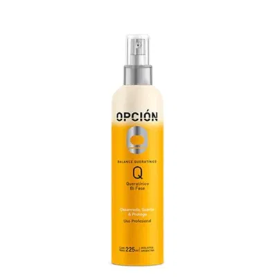 OPCION BI FASE DESENREDANTE QUERATINICO 225 ML