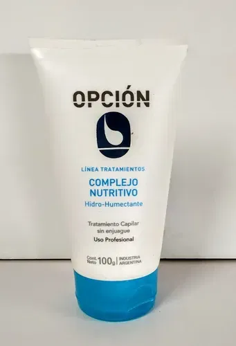 OPCION COMPLEJO NUTRITIVO HIDRO-HUMECTANTE CREMA DE PEINAR SIN ENJUAGUE(100 GR)