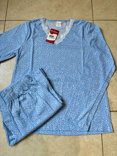 Pijama de algodón mini animal print 