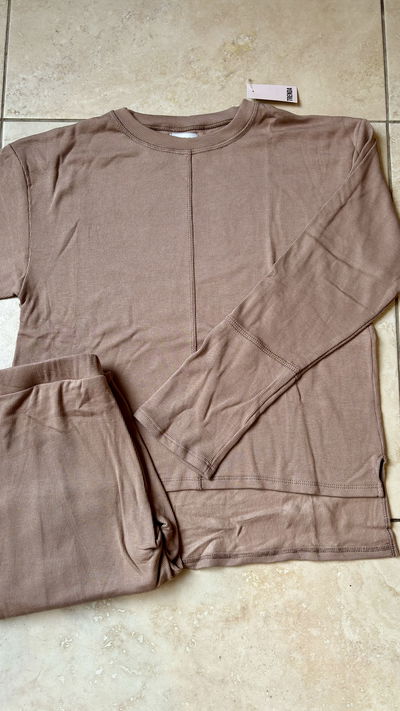 Pijama de morley lanilla soft gamuzada 