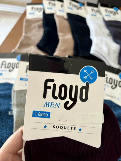 Soquetes de hombre lisos "Floyd"