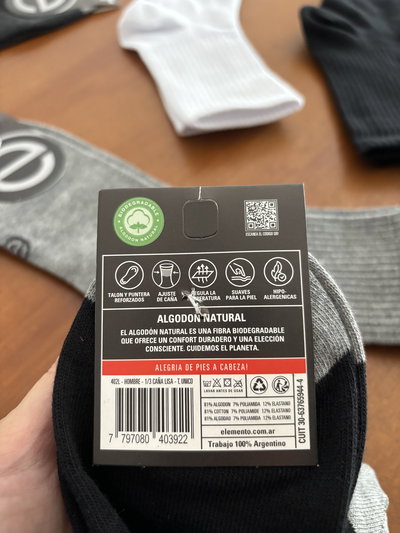 Tenis lisas de hombre "Elemento" 