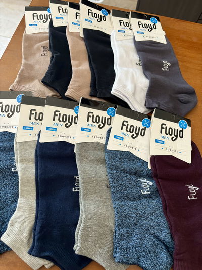 Soquetes de hombre lisos "Floyd"