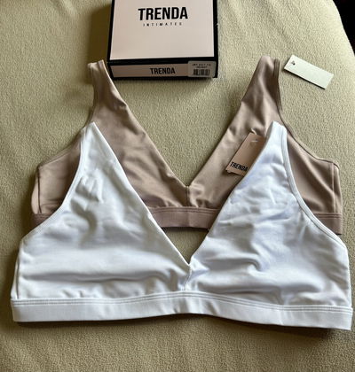 Corpiño de doble tela de microfibra "Trenda" Art.214