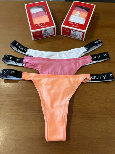 Colaless de algodón con elastico pack x3 "Kaury" Art.127