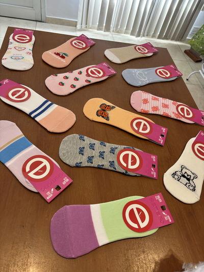 Medias invisibles estampadas de dama "Elemento"