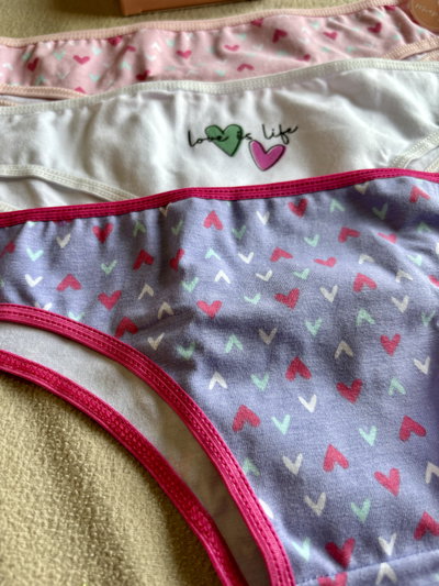 Vedetinas de algodón estampado pack x3 "Sayka" Art.10062