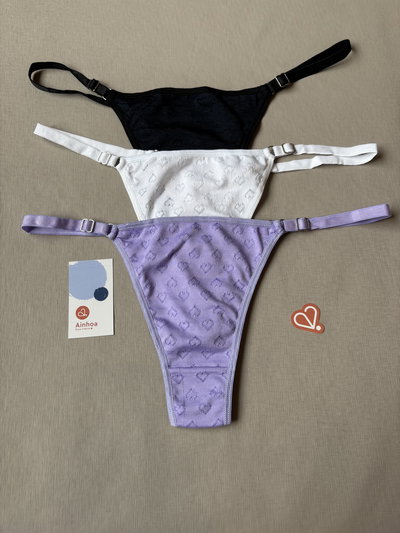 Colaless regulables de microfibra desagujada pack x3 "Sayka" Art.515