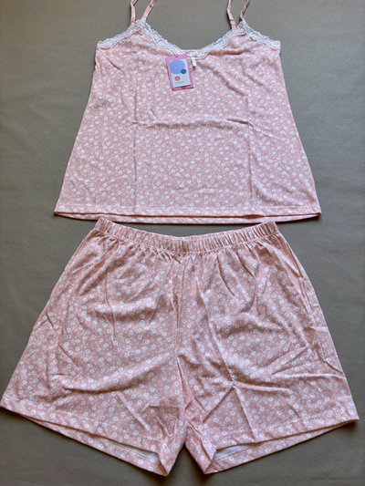 Pijama musculosa de algodón 