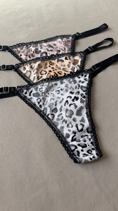 Colaless regulables de algodón animal print pack x3 Sayka 10215