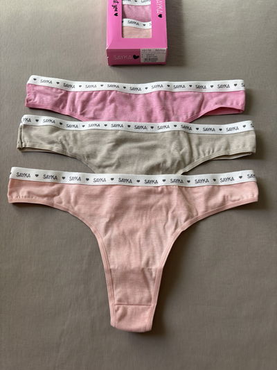 Colaless de algodón pack x3 Sayka
