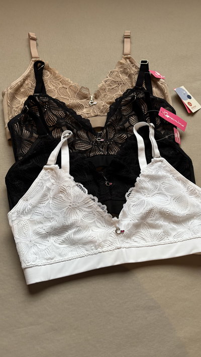 CORPIÑO SERENA (puntilla + microfibra)