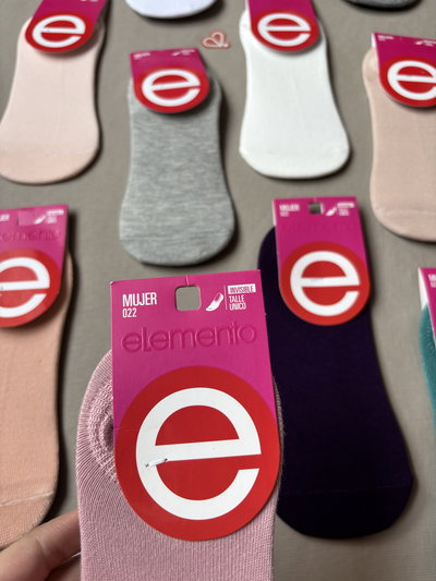 Medias invisibles lisas de dama "Elemento"