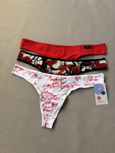 COLALESS DE ALGODÓN ESTAMPADO (pack x3)